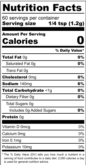 Epis of Haiti: Steak Seasoning - Original, 2.5 oz, Dried, No MSG, No Preservatives, No Artificial Colors or Flavors, Vegan