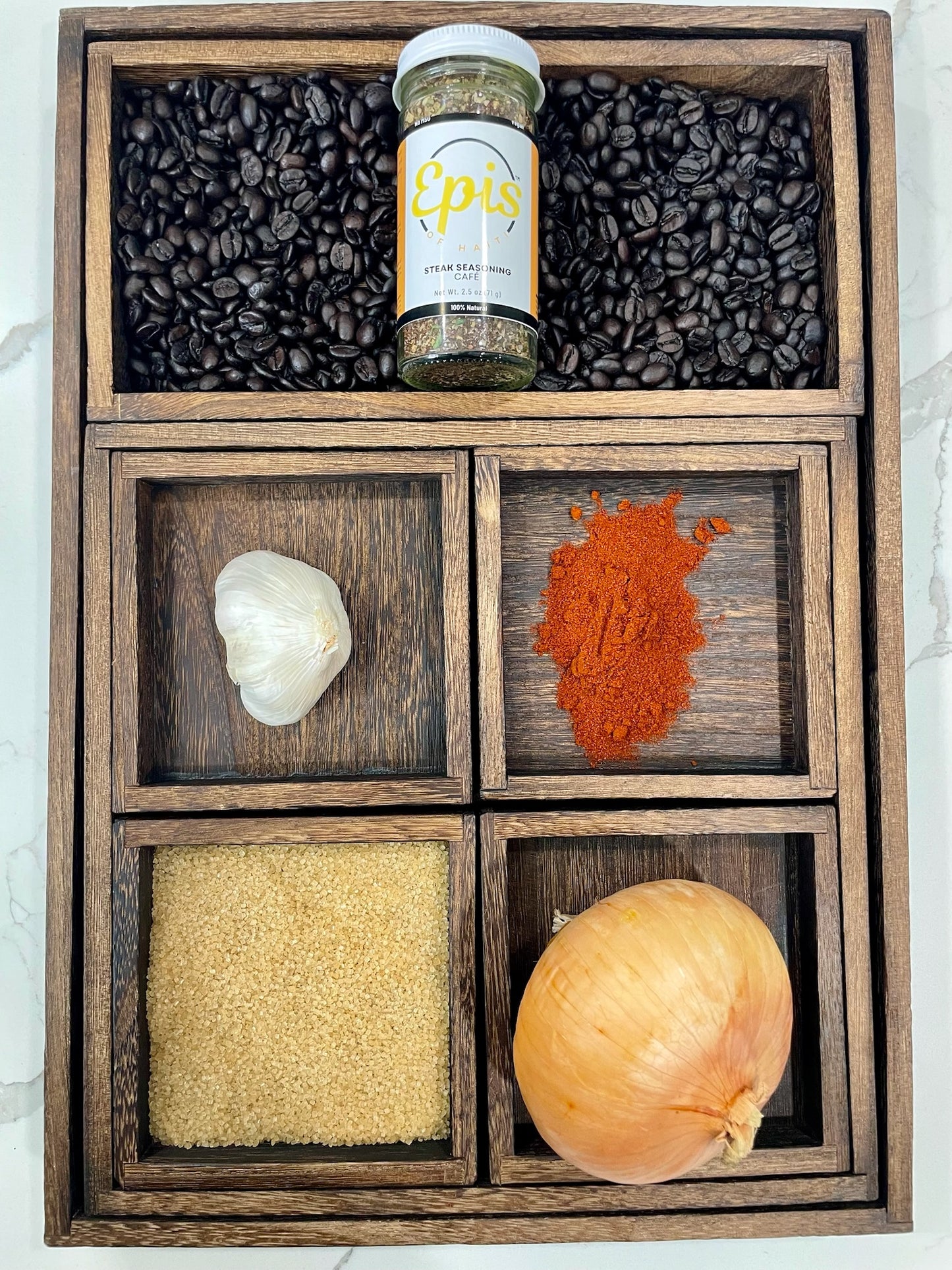 Épis of Haiti: Steak Seasoning - Café, Dried, No MSG, No Preservatives, No Artificial Colors or Flavors, Vegan