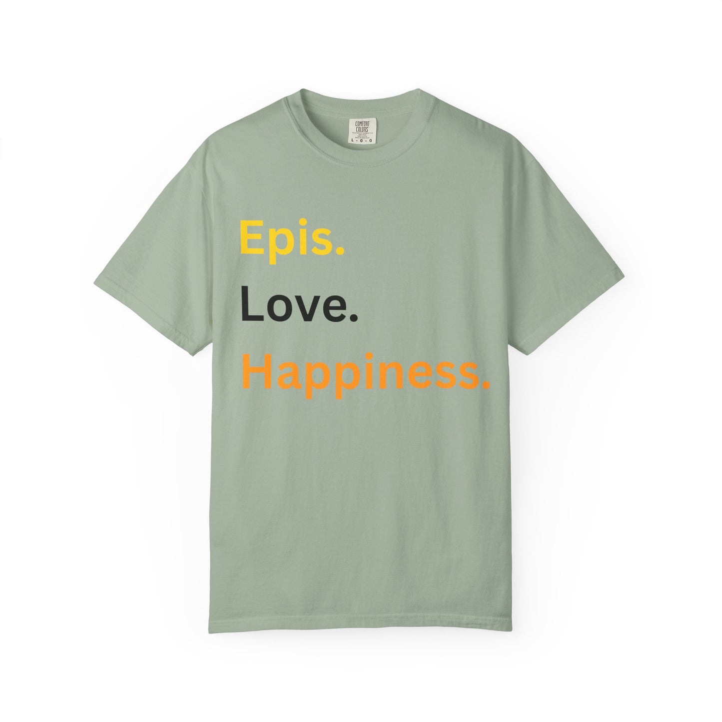 Epis. Love. Happiness. Cotton Short Sleeve T-Shirt