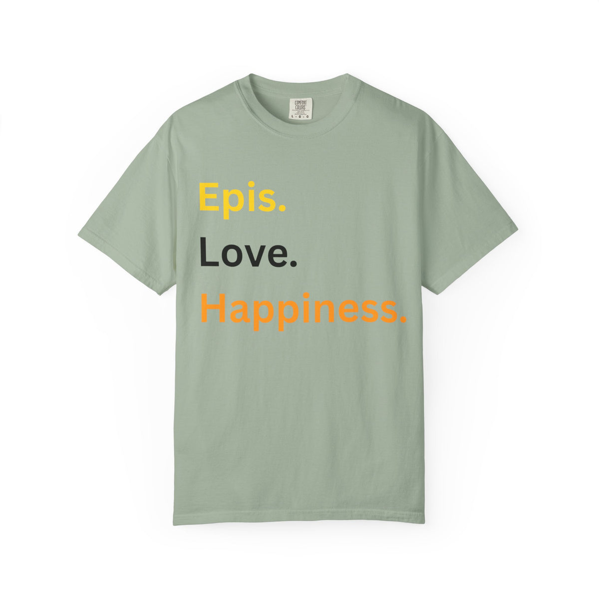 Epis. Love. Happiness. Cotton Short Sleeve T-Shirt