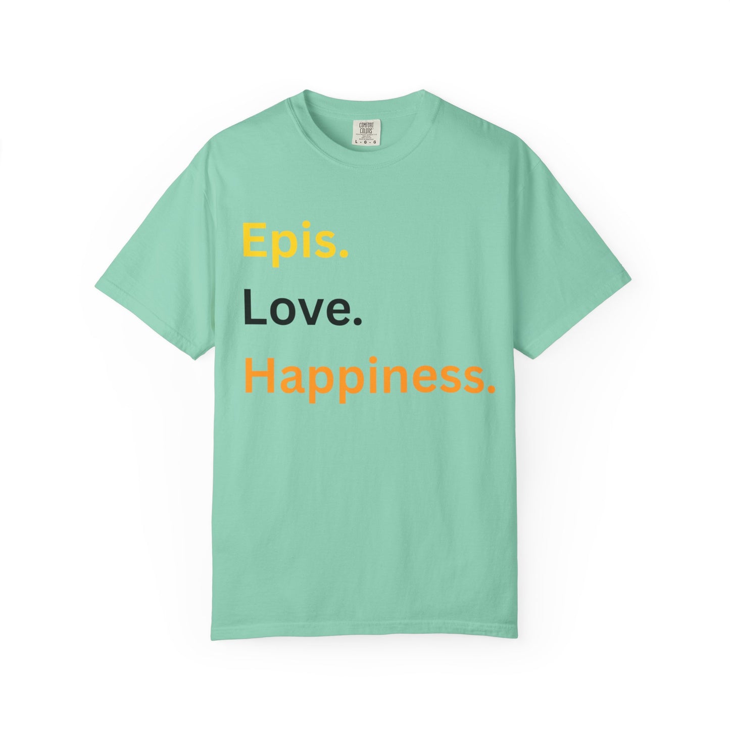 Epis. Love. Happiness. Cotton Short Sleeve T-Shirt