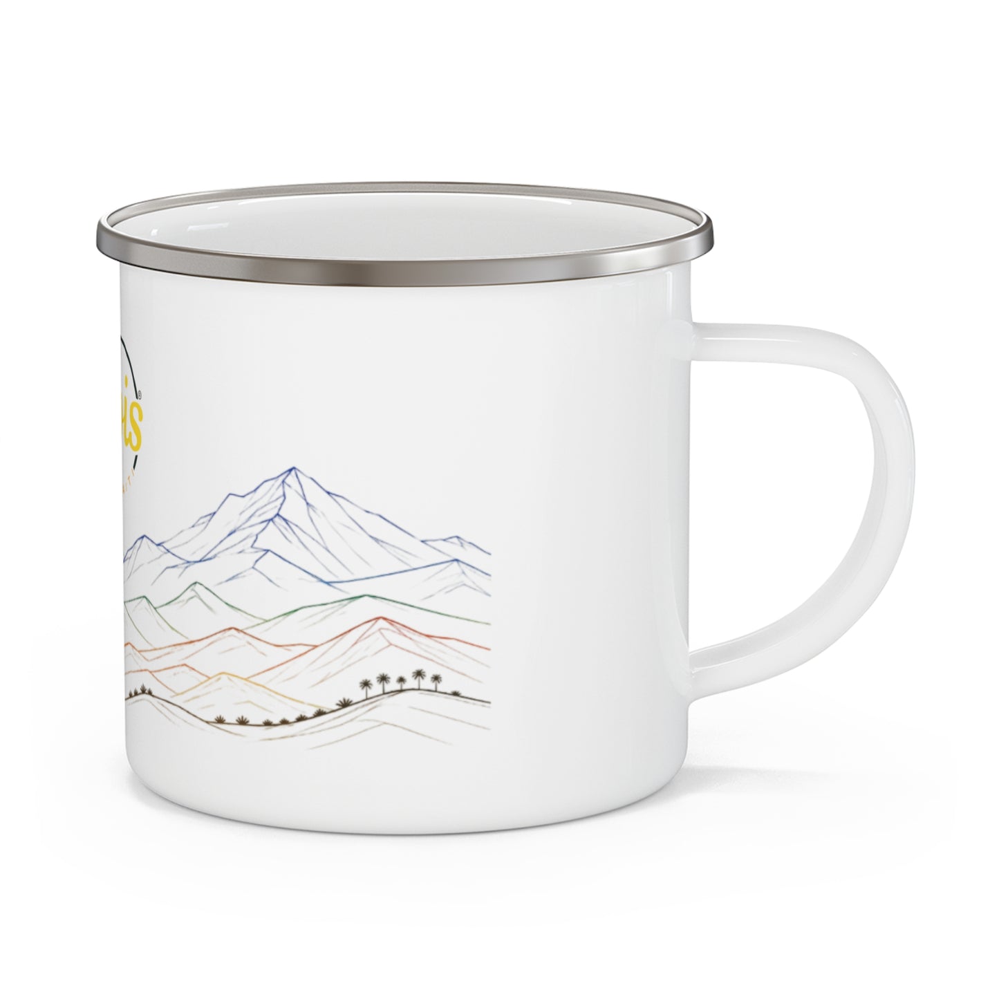 Epis of Haiti Haitian Tea Recipe Enamel Camping Mug | 12 oz Stainless Steel Camp Cup