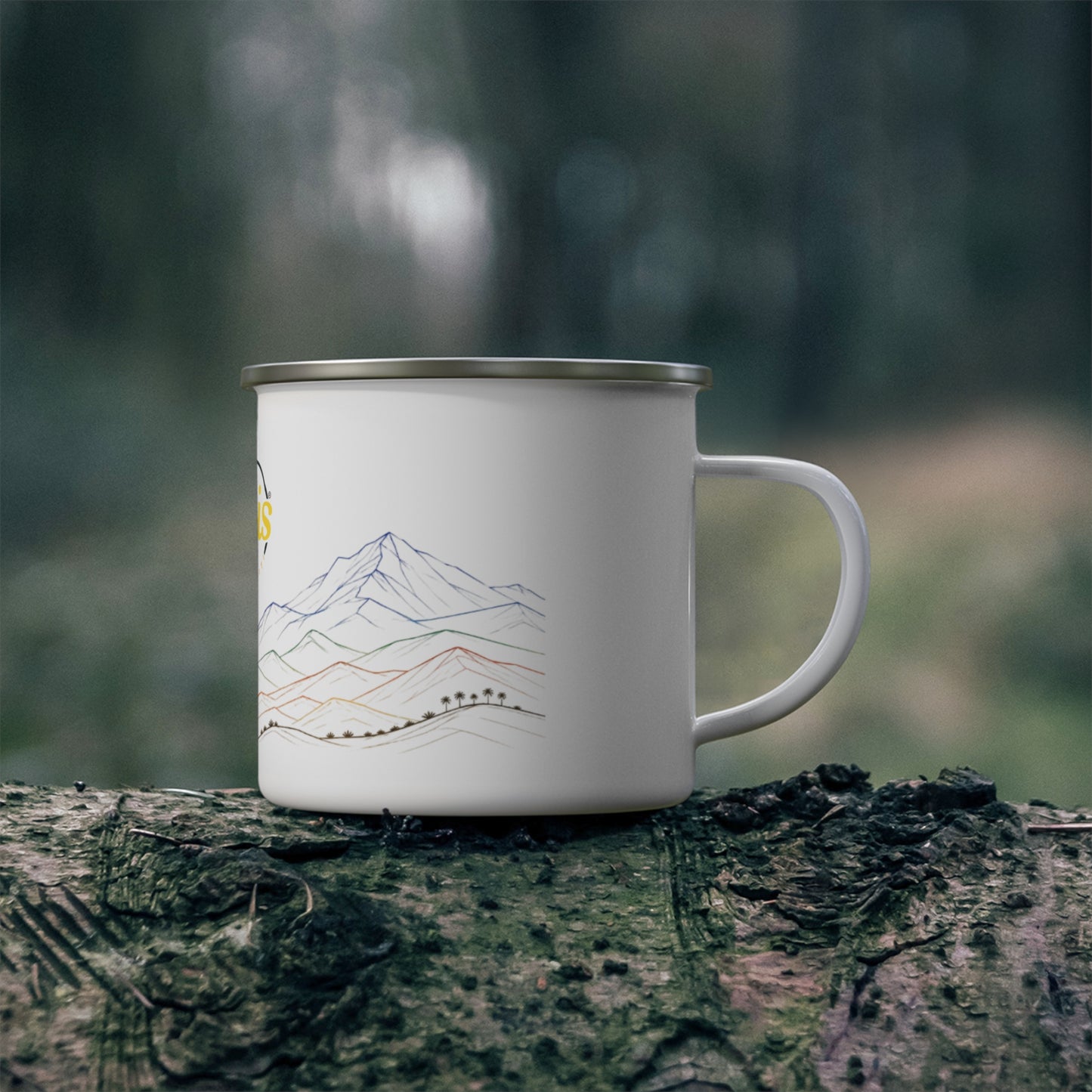 Epis of Haiti Haitian Tea Recipe Enamel Camping Mug | 12 oz Stainless Steel Camp Cup