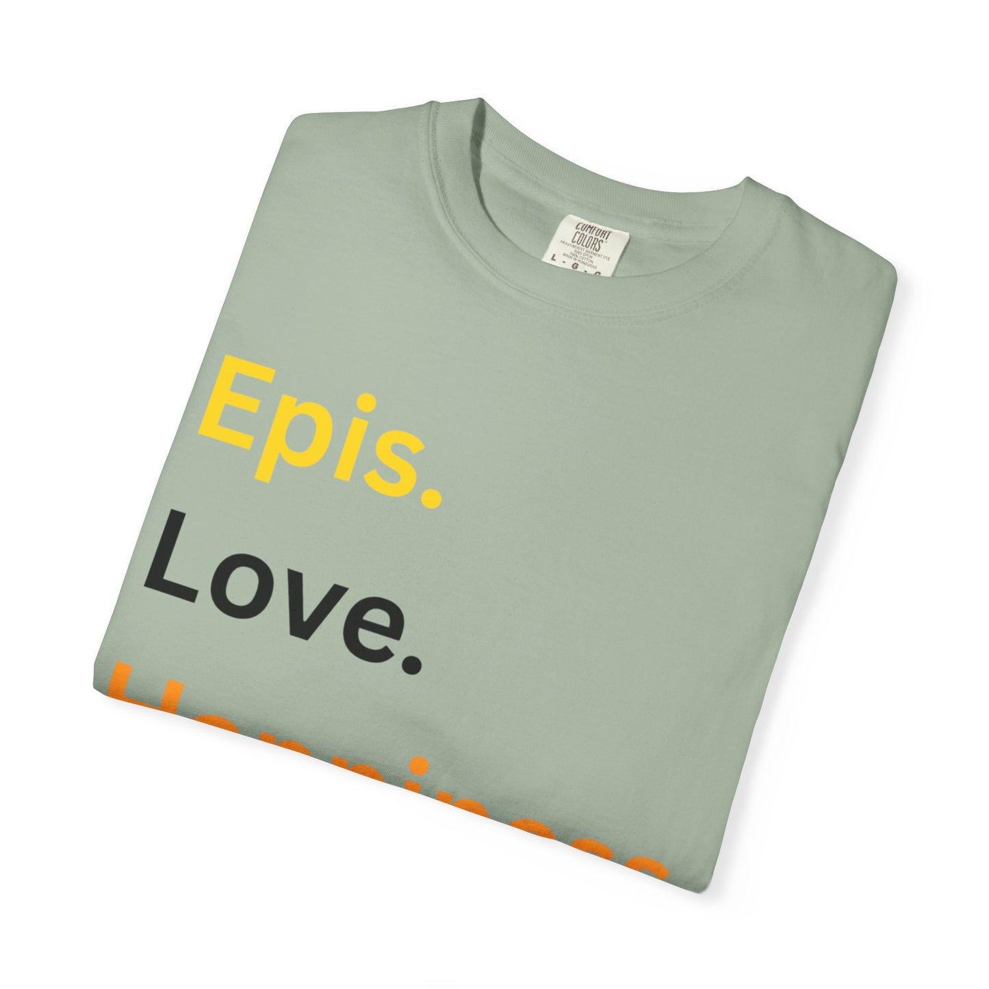 Epis. Love. Happiness. Cotton Short Sleeve T-Shirt