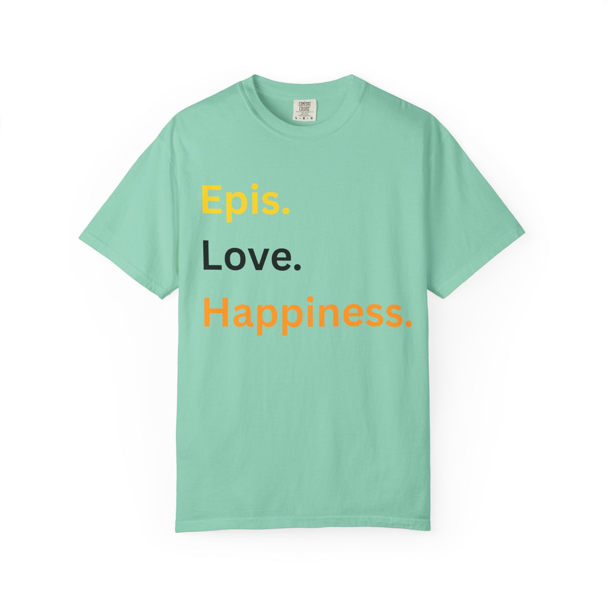 Epis. Love. Happiness. Cotton Short Sleeve T-Shirt