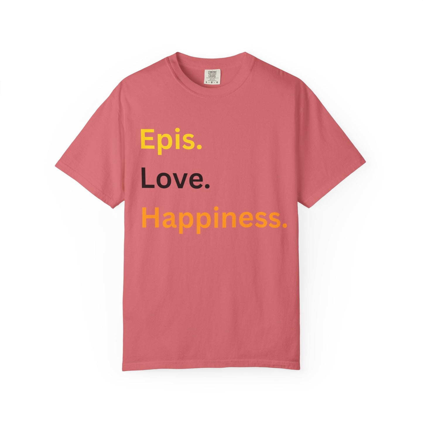 Epis. Love. Happiness. Cotton Short Sleeve T-Shirt