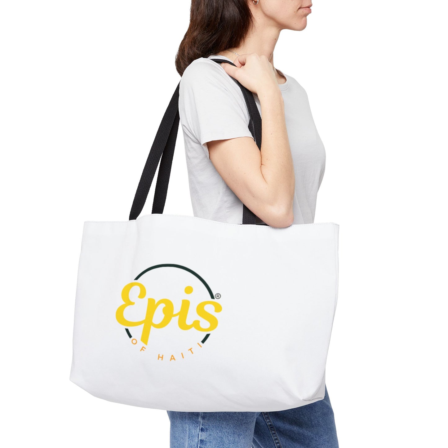 Weekender Tote Bag | Epis of Haiti Logo Travel & Beach Bag