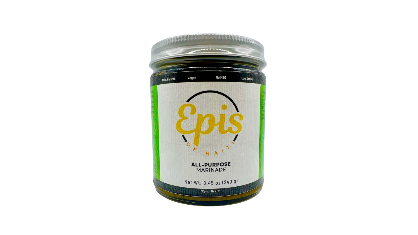 Épis d'Haïti : Marinade tout usage, SANS MSG, Sans conservateurs, Sans colorants ni arômes artificiels, Végétalienne