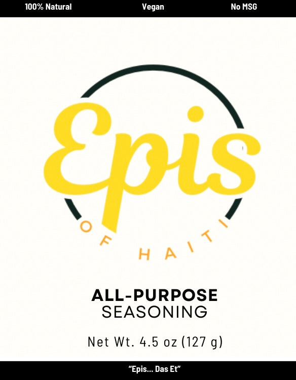 Épis of Haiti: All-Purpose Seasoning, Dried, NO-MSG, No Preservatives, No Artificial Colors or Flavors, Vegan